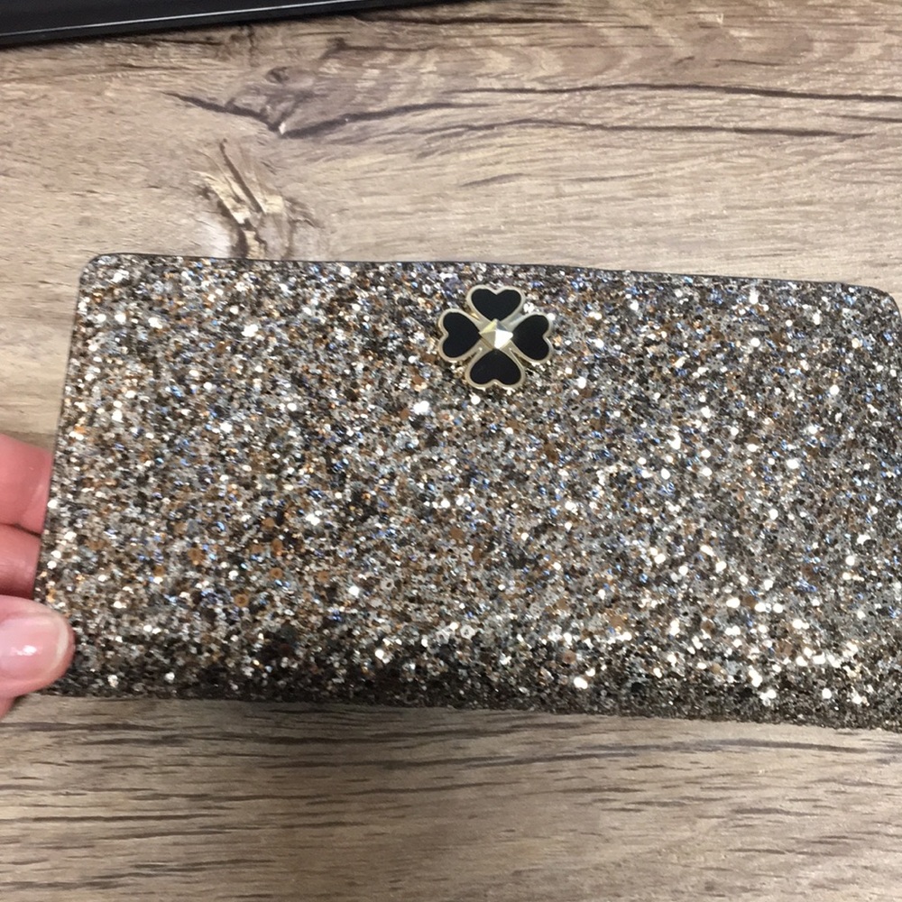 Kate Spade large slim bifold wallet